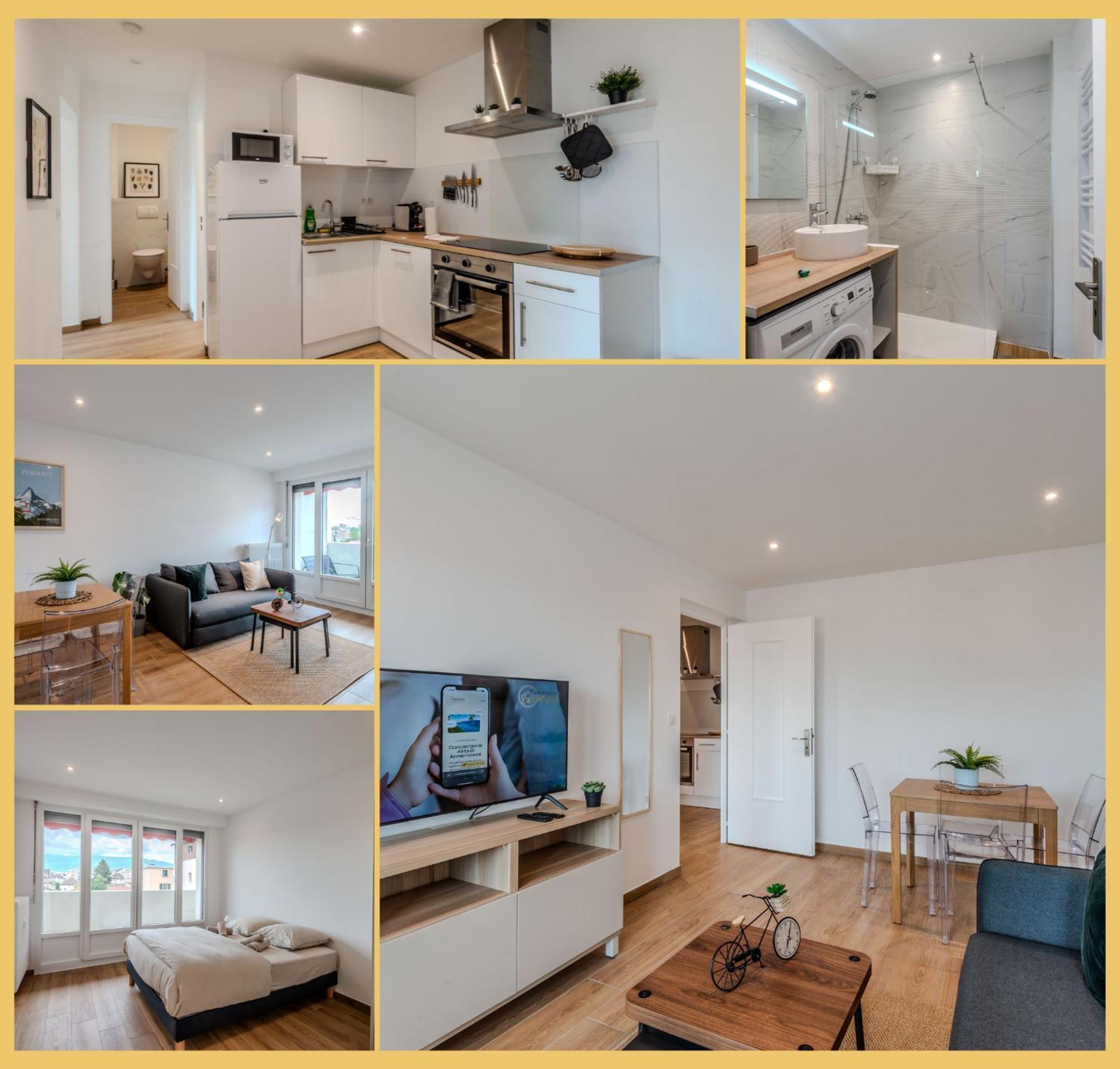Chez Gwen I T3 I Gaillard Apartment Екстериор снимка