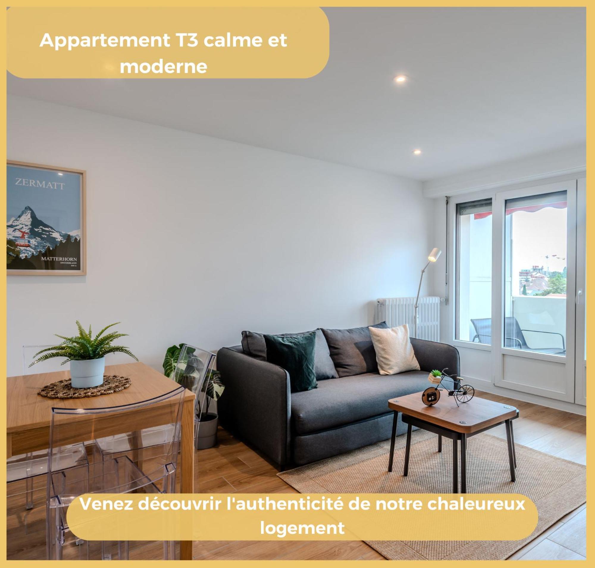 Chez Gwen I T3 I Gaillard Apartment Екстериор снимка